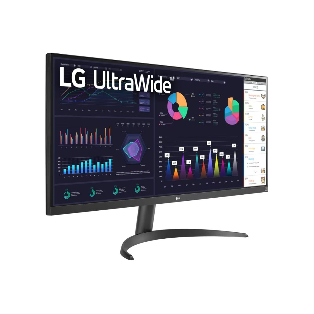 LG 34in 34WQ500-B IPS UltraWide FHD 100Hz Amd FreeSync - Image 3