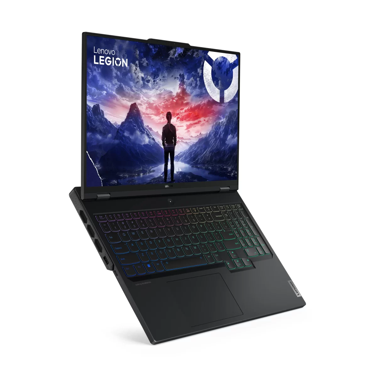 Lenovo 83DE007SYA Legion Pro 7 16IRX9H (Eclipse Black, Aluminium) 24-Core i9-14900HX (8P+16E) 5.8GHz/36MB 32GB 1TB-NVMe 16in WQXGA 2560x1600 IPS 500n 240Hz sRGB AG DolbyV HDR400 1080p RTX4090-16GB-GDDR6 AI Chip GLan Killer-WiFi BT5.3 PerKey-RGB-Backl - Image 4