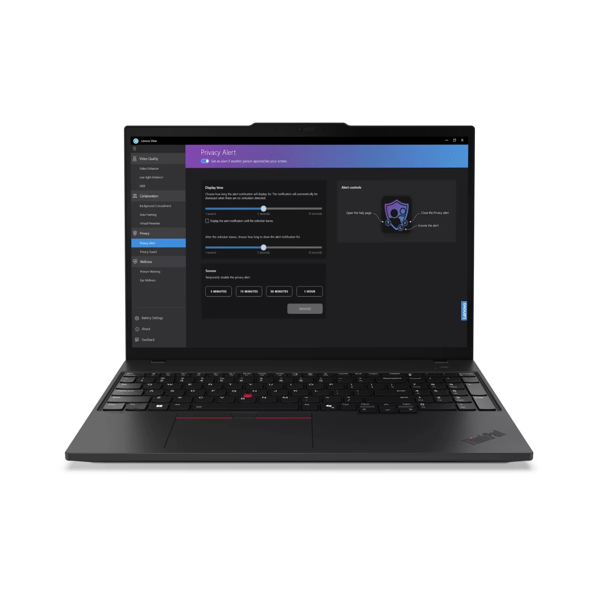 Lenovo 21MN00B8CX ThinkPad T16 G3 Ultra 5 125U (12C (2P+8E + 2LPE) / 14T, up to 4.3GHz, 12MB), 1x 16GB DDR5-5600, SSD 512GB NVMe OPAL 2.0, 16.0in WUXGA (1920x1200) AG IPS 400n, Intel Graphics, GLAN, WLAN, BT, KybUK BL, FPR, SCR, Cam 5.0MP+IR, 5 - Image 10