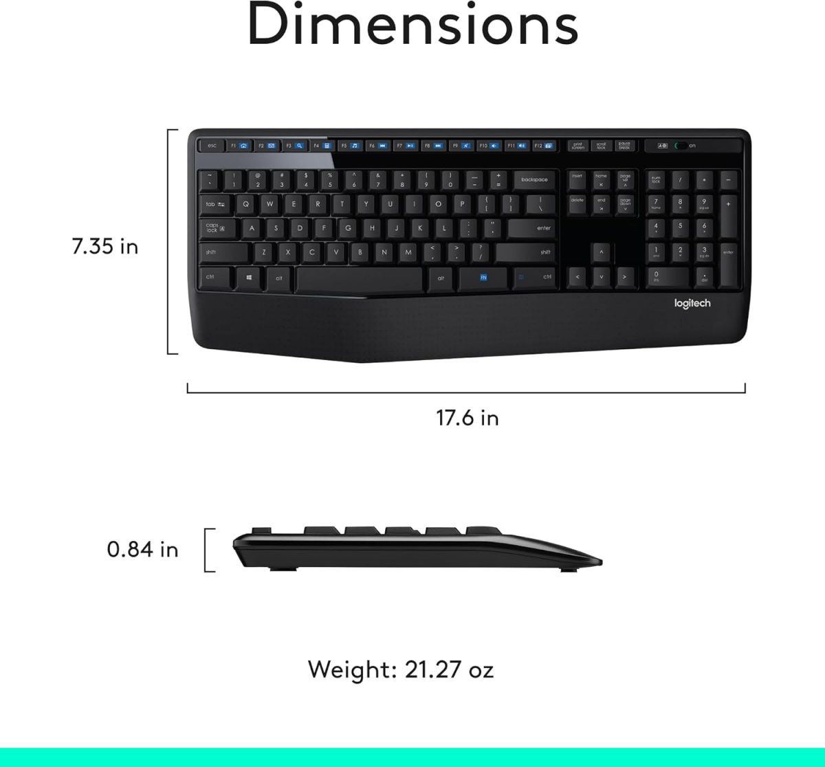 Logitech MK345 US Wireless 920-006489 41427 - Image 3