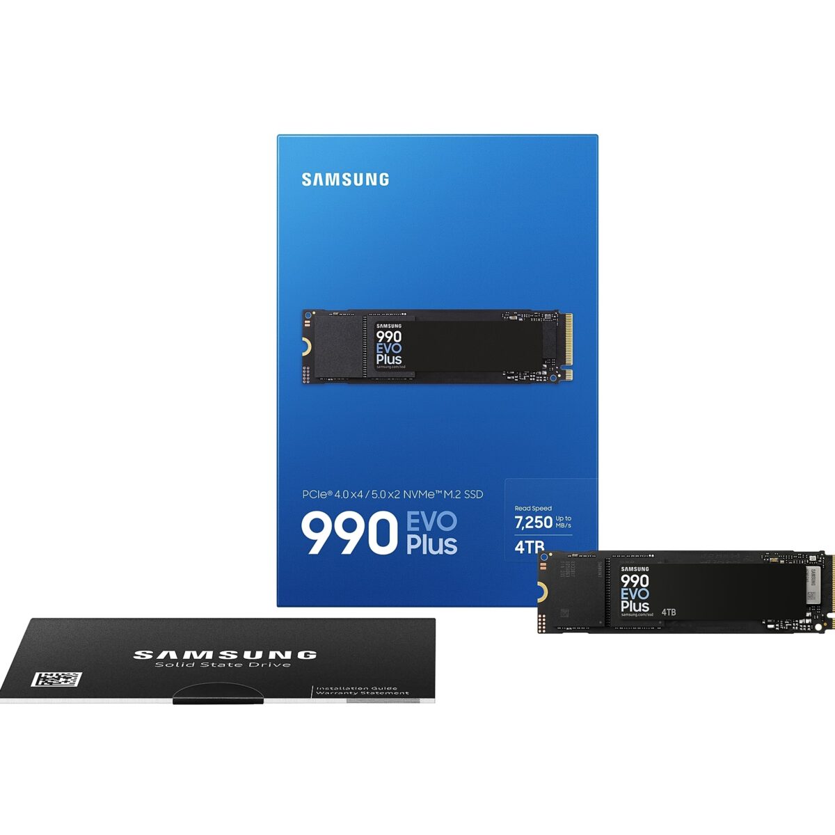 SSD M.2 4TB Samsung MZ-V9S4T0BW 990 EVO Plus 7.250/6.300MB/s - Image 4