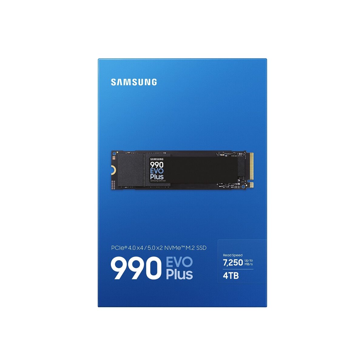 SSD M.2 4TB Samsung MZ-V9S4T0BW 990 EVO Plus 7.250/6.300MB/s - Image 2