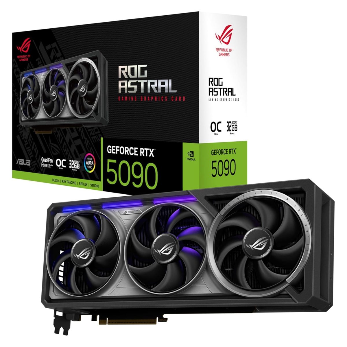Asus nVidia GeForce RTX 5090 32GB ROG-ASTRAL-RTX5090-O32G-GAMING