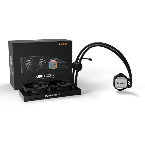 Be quiet! BW017 PURE LOOP 2, 240mm CPU vodeno hladenje (Amd AM5/AM4, Intel 1851 /1700/1200/1150/1151/1155)
