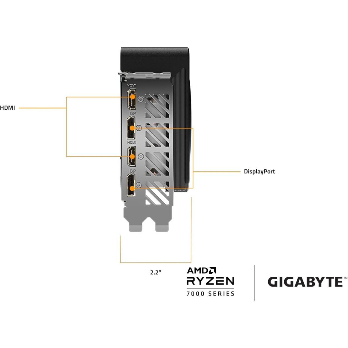 Gigabyte Radeon RX 7800 XT GAMING OC GV-R78XTGAMING OC-16GD 16GB GDDR6 256bit - Image 2