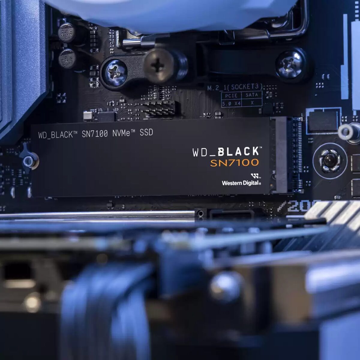 SSD M.2 1TB WDS100T4X0E WD Gen4 SN7100 Black - Image 5