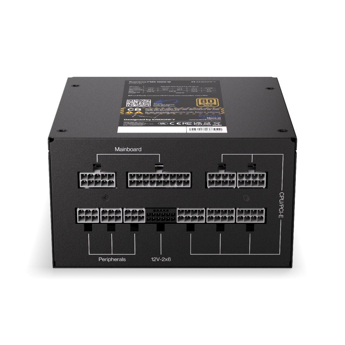 Endorfy 1000W Supremo FM6 Gold EY7A011 - Image 4