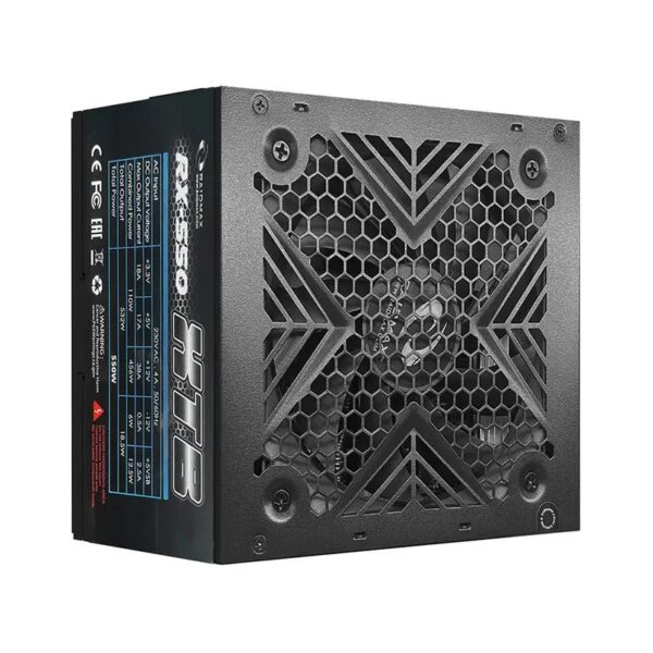 Raidmax 550W RX-550XT(B) Full Black/120mmTC Fan/Retail Pack 39866