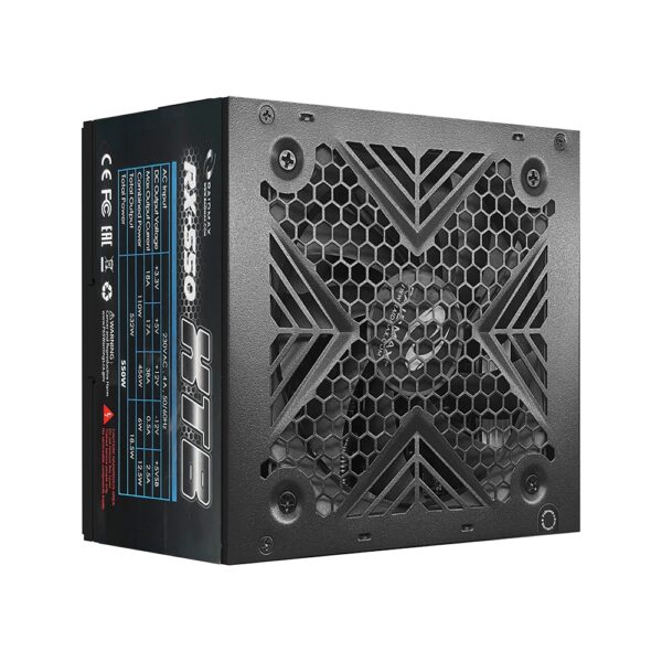 Raidmax 650W RX-650XT(B) Black/120mmTC Fan/SI Bulk 29519