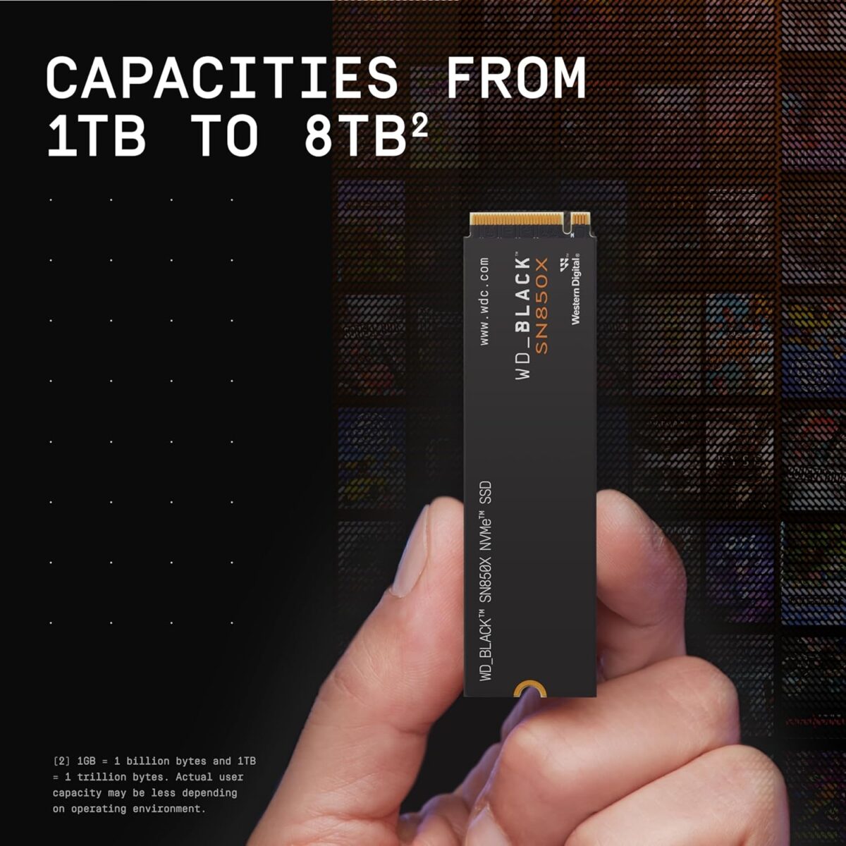 SSD M.2 2TB WD SN850X NVMe WDS200T2X0E Black - Image 4
