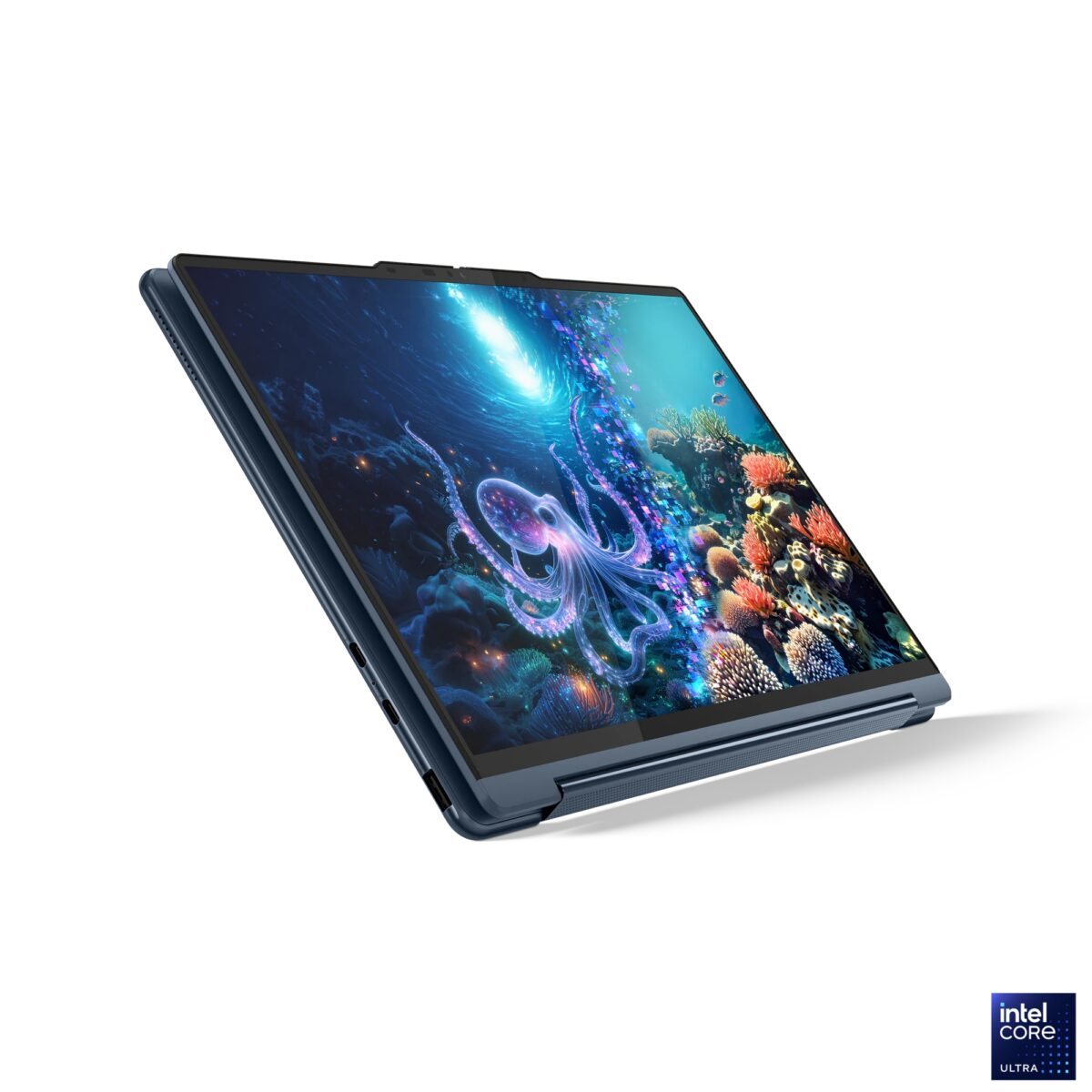 Lenovo 83LC001YYA Yoga 9 2-in-1 14ILL10 (Cosmic Blue, Aluminium) 8-Core Ultra 7 258V 4.8GHz/12MB 32GB DDR5 1TB-NVMe 14IN 2.8K (2880x1800) OLED 1100n 120HzTouch-Gossy HDR1000 Pen 5MP Intel-ARC-140V Graphics AI Boost WiFi7  BT5.4 HUB/4-in-1 Backlite FP - Image 14