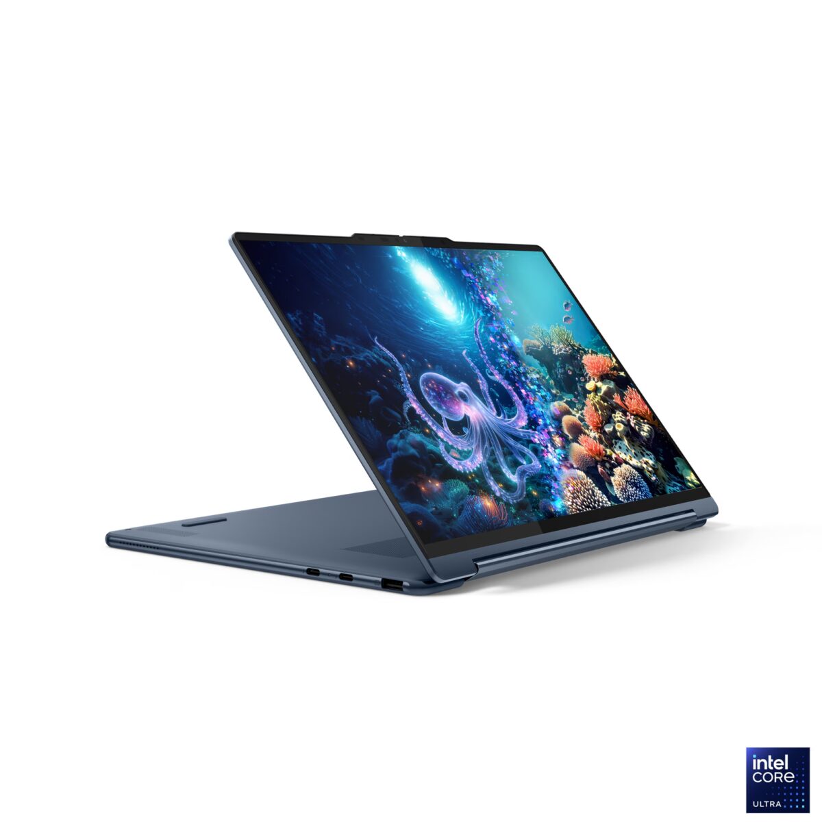 Lenovo 83LC001YYA Yoga 9 2-in-1 14ILL10 (Cosmic Blue, Aluminium) 8-Core Ultra 7 258V 4.8GHz/12MB 32GB DDR5 1TB-NVMe 14IN 2.8K (2880x1800) OLED 1100n 120HzTouch-Gossy HDR1000 Pen 5MP Intel-ARC-140V Graphics AI Boost WiFi7  BT5.4 HUB/4-in-1 Backlite FP - Image 15