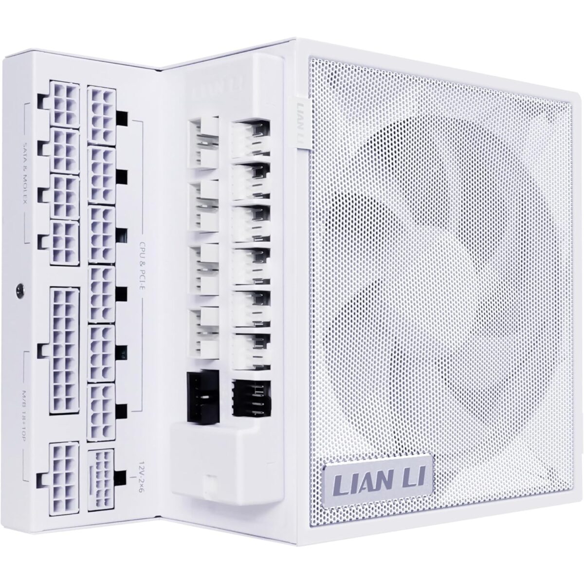 Lian Li 1200W EDGE 80PLUS Gold PCIe 5.1, ATX 3,1 USB HUB, Belo 43792