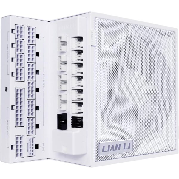 Lian Li 1200W EDGE 80PLUS Gold PCIe 5.1, ATX 3,1 USB HUB, Belo 43792