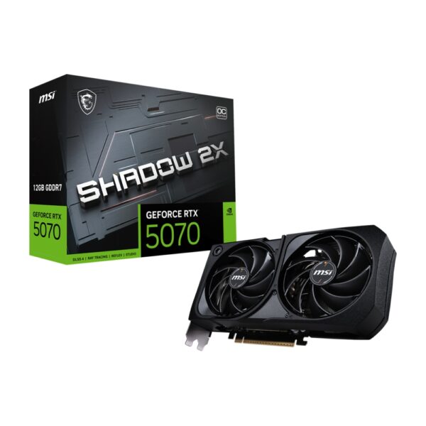 MSI nvidia RTX 5070 12G 192bit GeForce RTX 5070 12G SHADOW 2X OC
