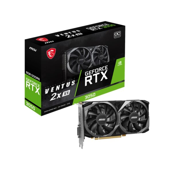 MSI nVidia GeForce RTX 3050 8GB 128bit RTX 3050 VENTUS 2X XS 8G OC