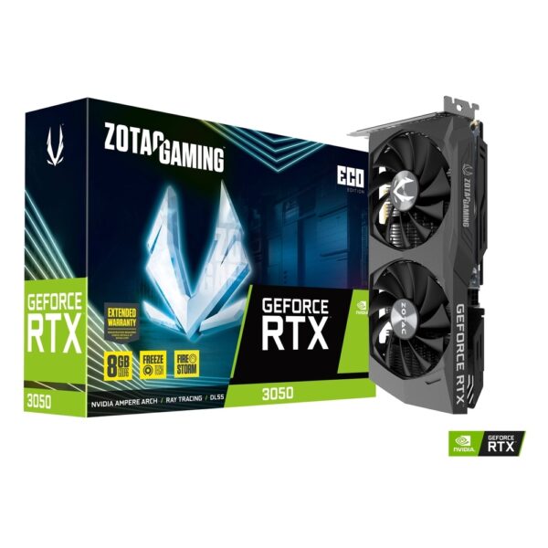 Zotac nVidia GeForce RTX 3050 ECO 8GB GDDR6, 128 bit