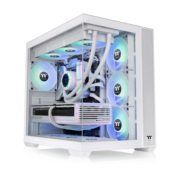 Thermaltake View 380 TG ARGB Snow White Tempered Glass*2 CA-1Z2-00M6WN-00 41357